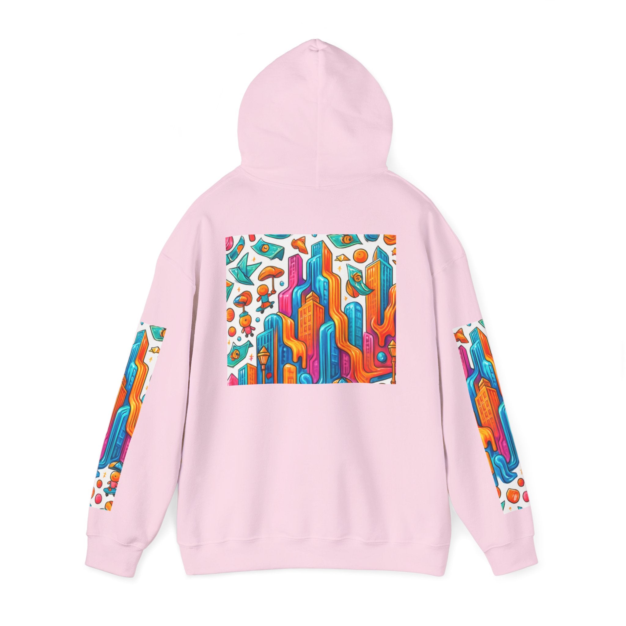 Designed Hooded Sweatshirt, Graphic Hoodie, Cozy Pullover, Men's/Women's Winter Clothing, Gift for Him/Her