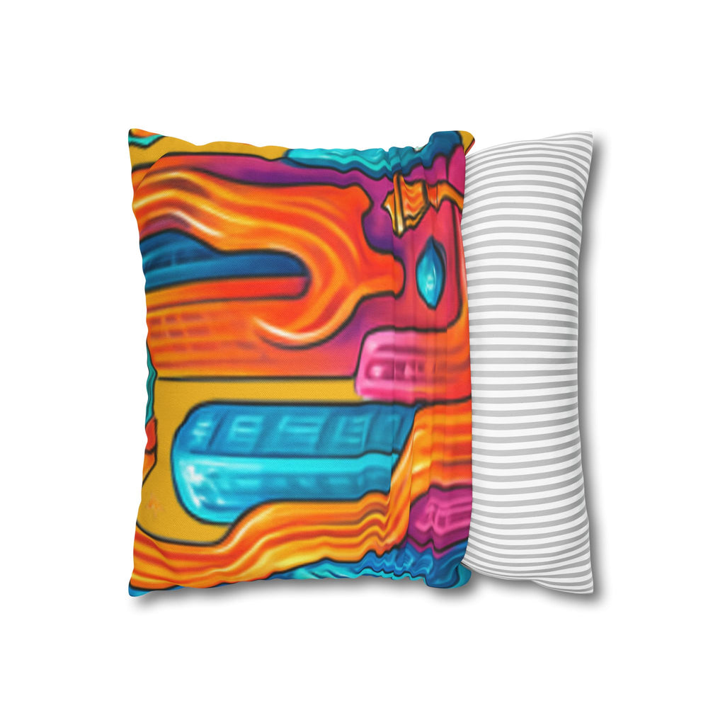 Modern Geometric Cozy Home Decor Pillowcase | Square Cushion Cover