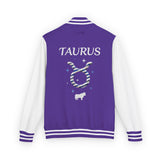 Zodiac Signs Logo Letterman Jacket personalized chest monogram | Astrology Jacket