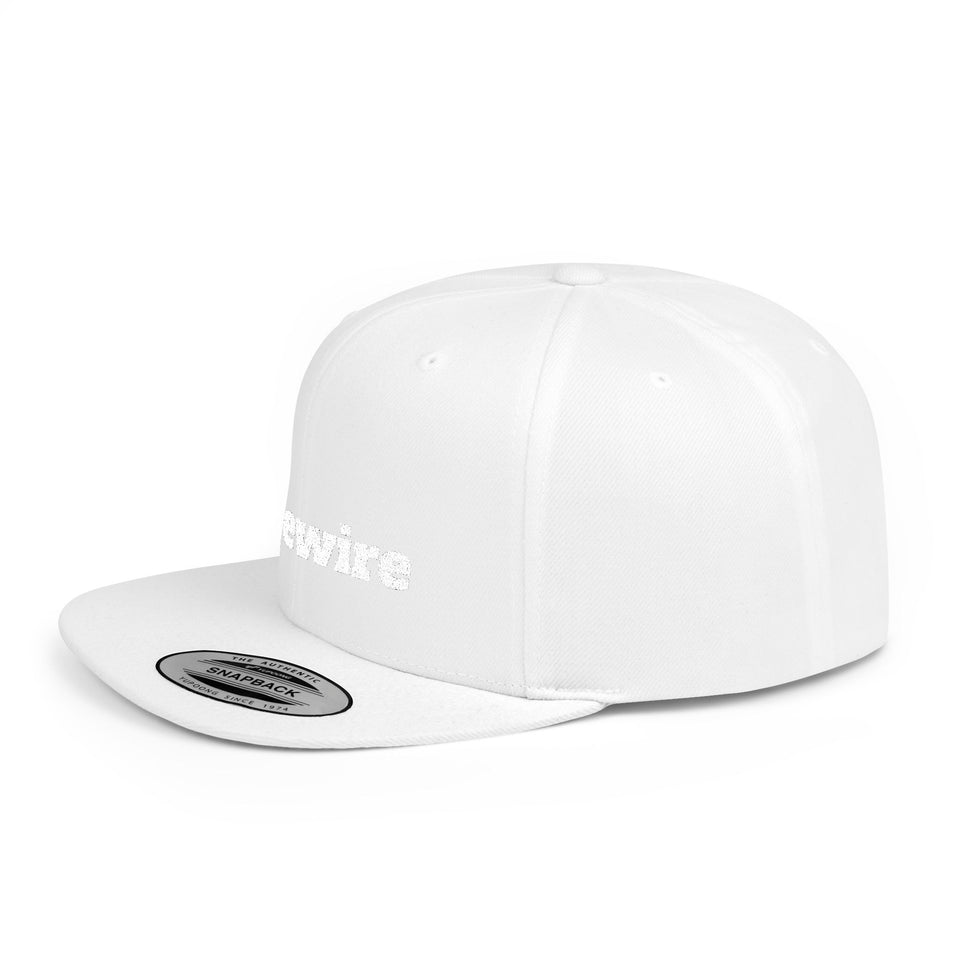 Livewire Flat Bill Snapback Hat | Stylish Casual Cap for Everyday Wear, Perfect for Festivals, Sports, and Street Style