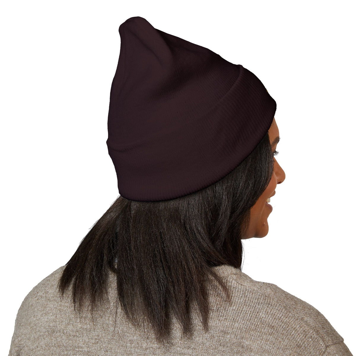 Embroidered Gemini Zodiac Cuffed Beanie