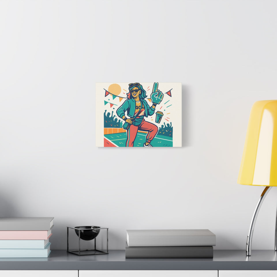 Canvas Print, Modern Soccer Mom Wall Art Decor, Soccer Mom Gift, Soccer Mom Room Decor, Soccer Mom Gift Idea, Soccer Mom Wall Decor