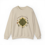 Embrace Your Journey Mandala Crewneck Sweatshirt | Boho Spiritual Meditation