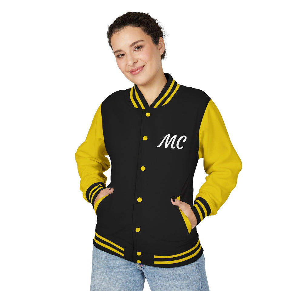 Zodiac Signs Logo Letterman Jacket personalized chest monogram | Astrology Jacket
