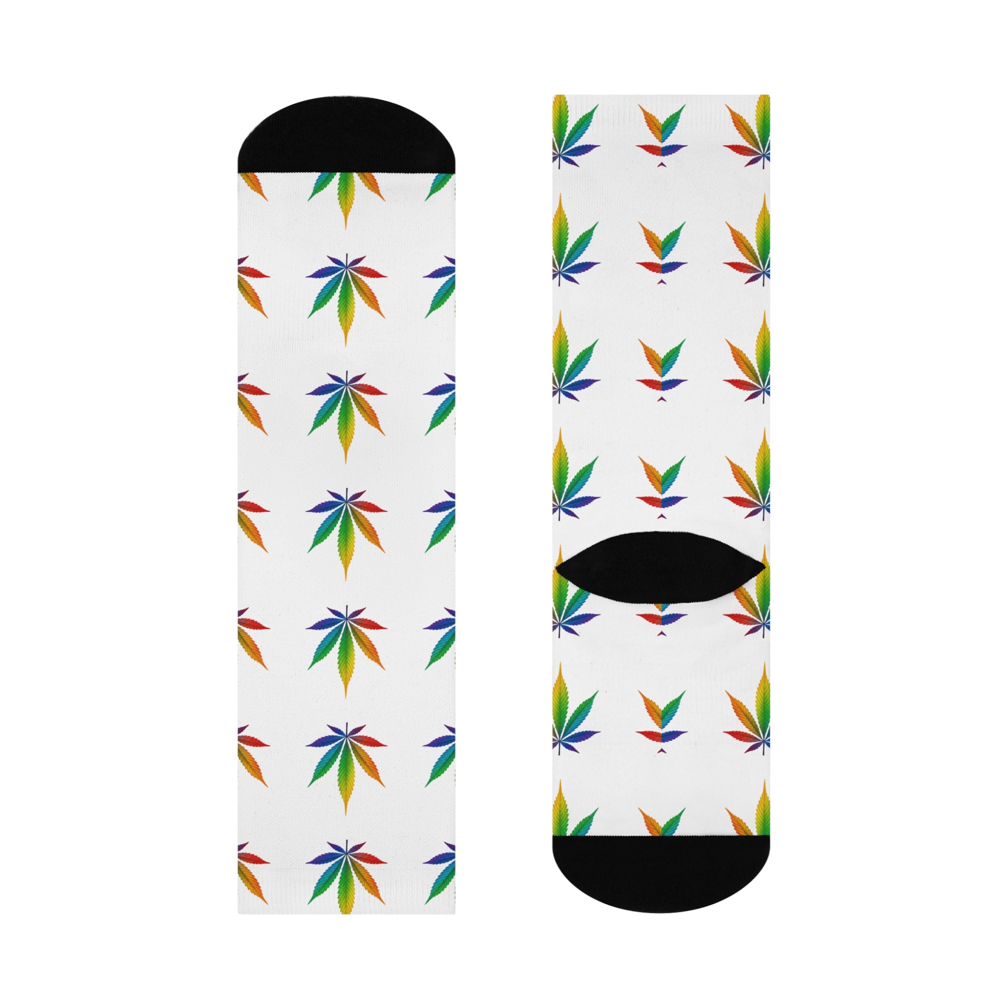 Mary Jane Cushion Crew Socks | Mary Jane Floral Crew Socks