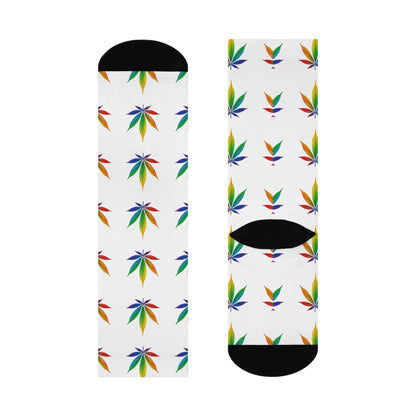 Mary Jane Cushion Crew Socks | Mary Jane Floral Crew Socks
