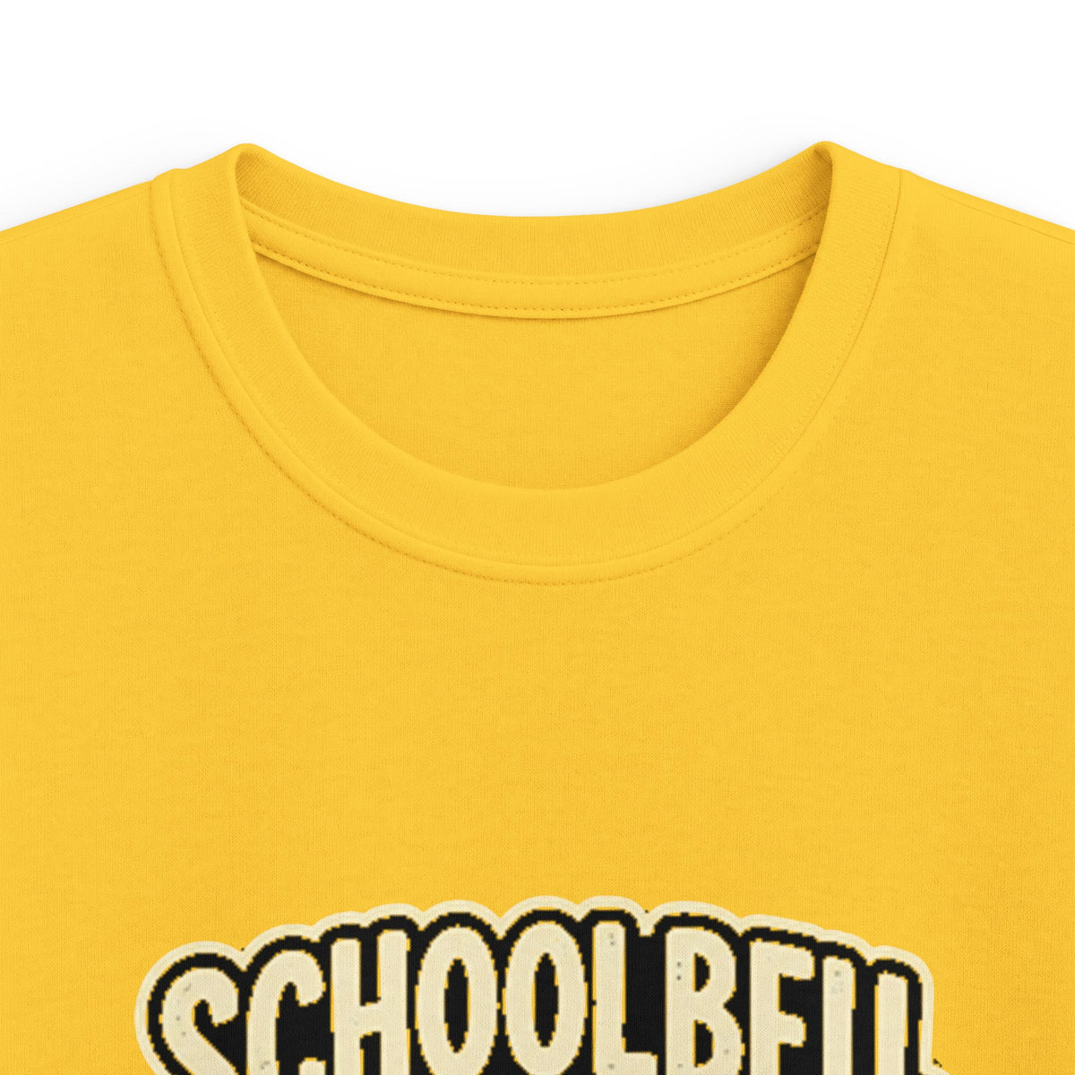 Schoolbell Rocks kids graphic T-shirt for school days