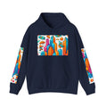 Designed Hooded Sweatshirt, Graphic Hoodie, Cozy Pullover, Men's/Women's Winter Clothing, Gift for Him/Her