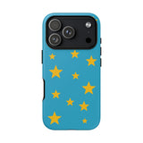 Midnight Sparkle Stars Phone Case | Protective Sparkling Phone Cover