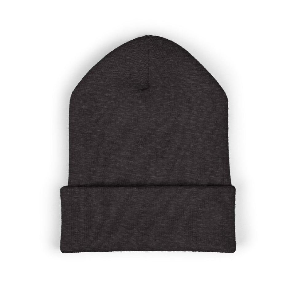 Taurus Beanie – Embroidered Floral Zodiac Winter Hat