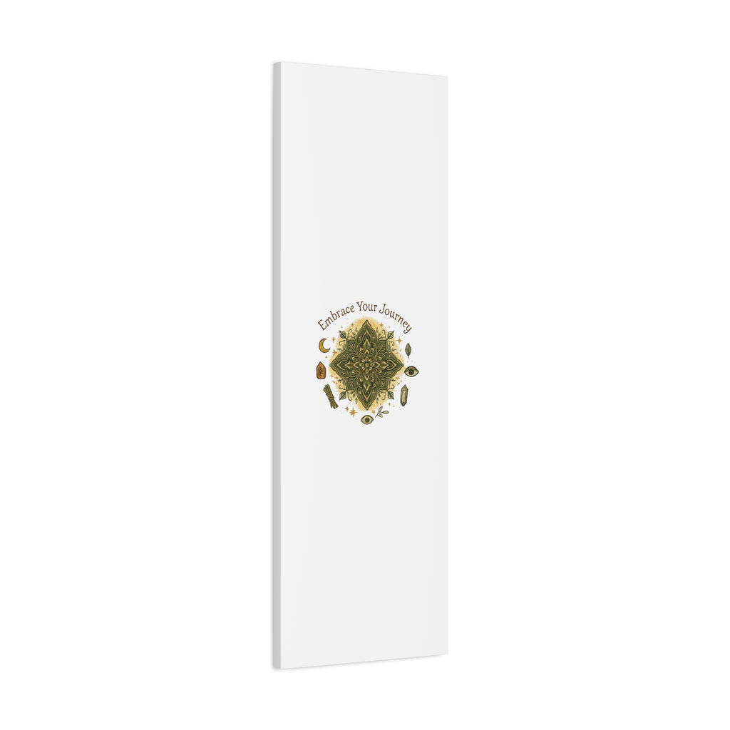 Embrace Your Journey Mandala Canvas | Matte Stretched Wall Art