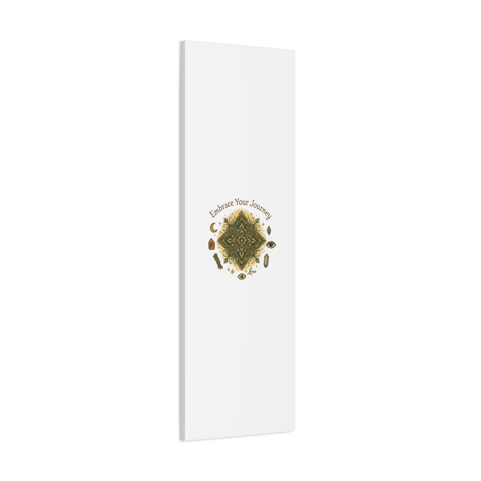 Embrace Your Journey Mandala Canvas | Matte Stretched Wall Art