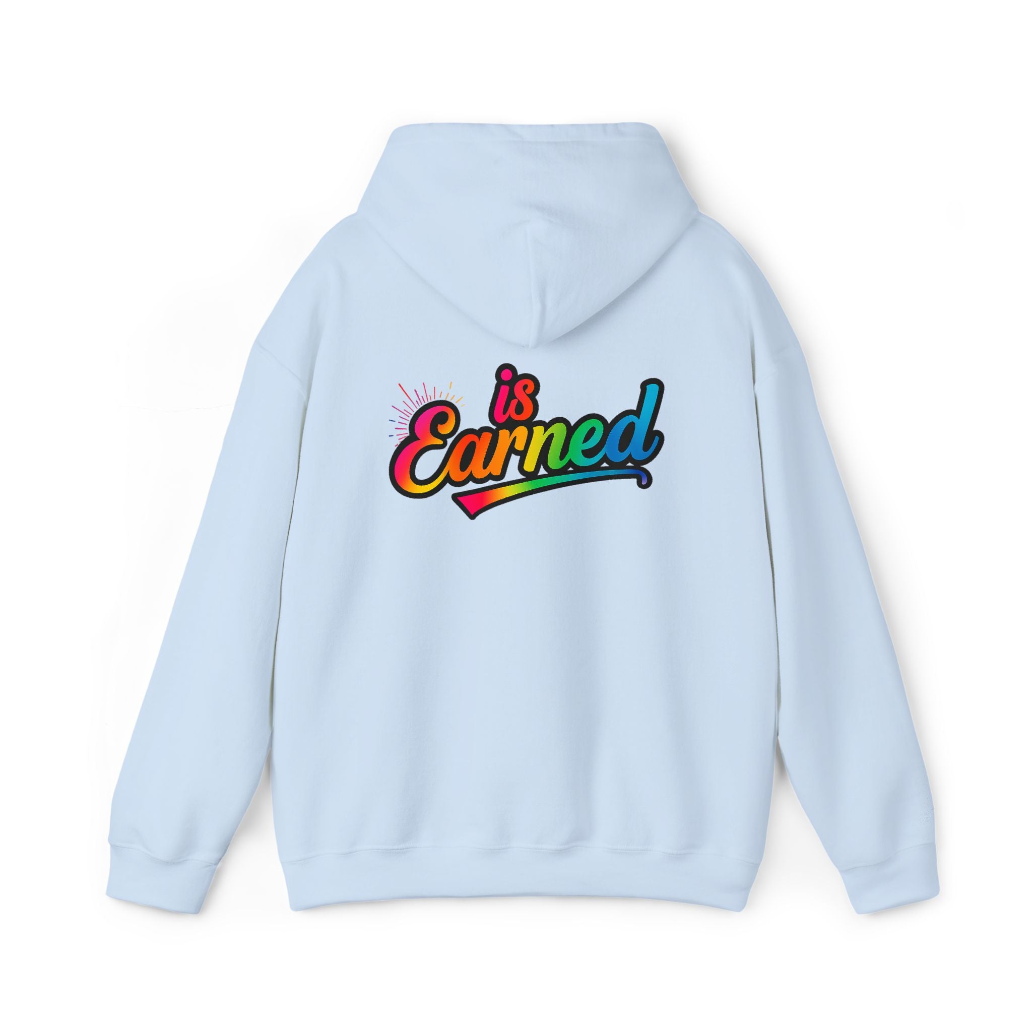Respect Is Earned hoodie | Script varsity style sweatshirt