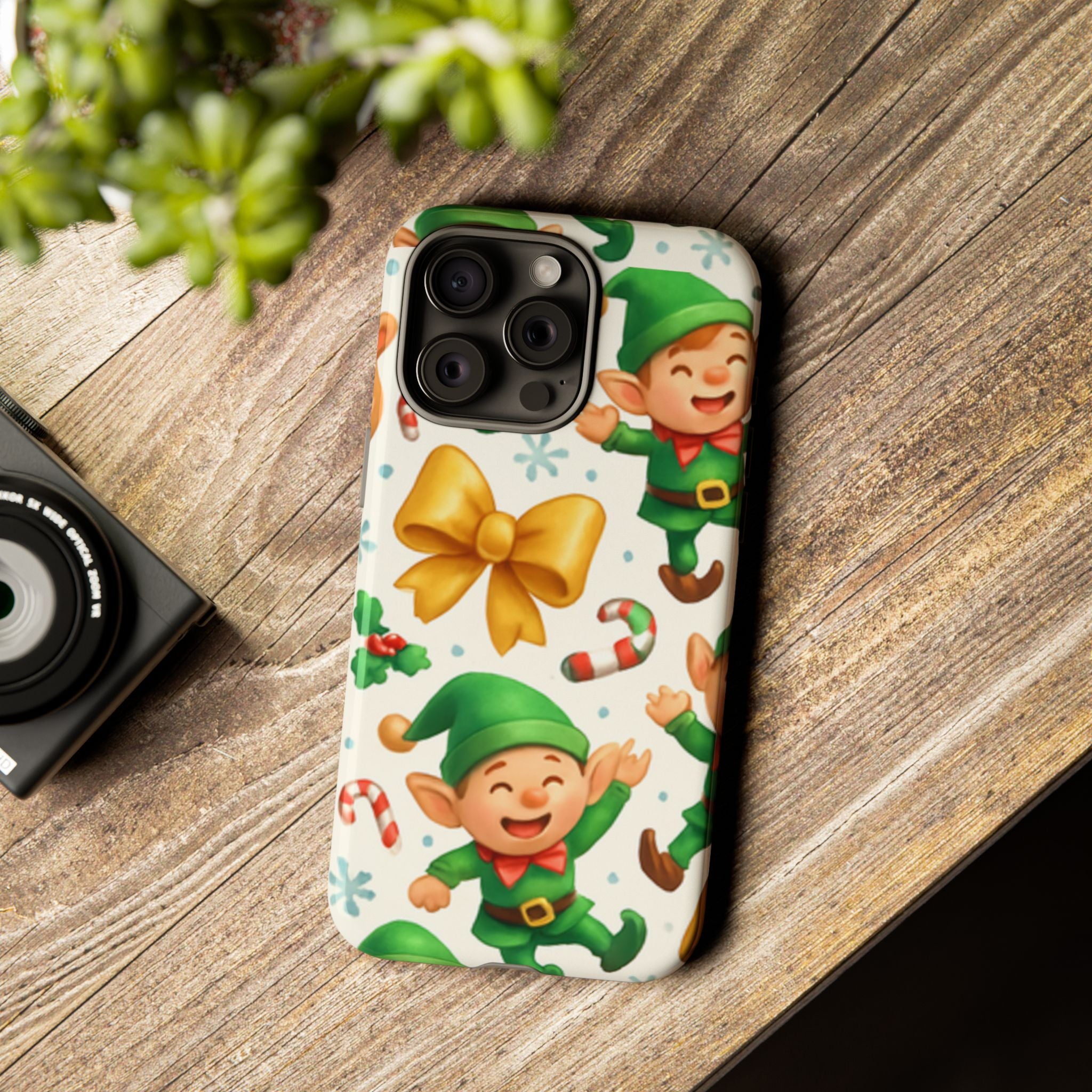 Lil Elf Tough Cases iPhone Cover, Trendy Protective Phone Shell, Stylish Hard Shell Case, Unique Smartphone Cover