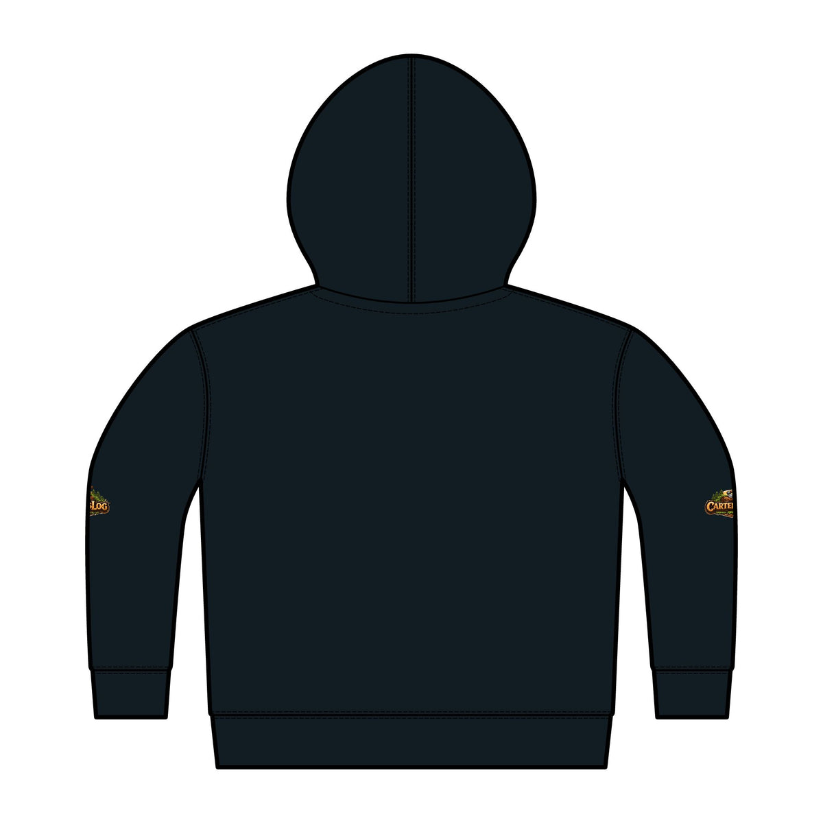 Toddler Zip Hoodie — Cozy Fleece Jacket with Camper Logo (Kids)