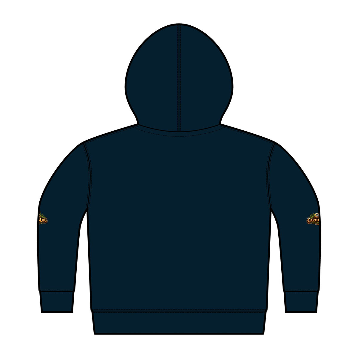 Toddler Zip Hoodie — Cozy Fleece Jacket with Camper Logo (Kids)