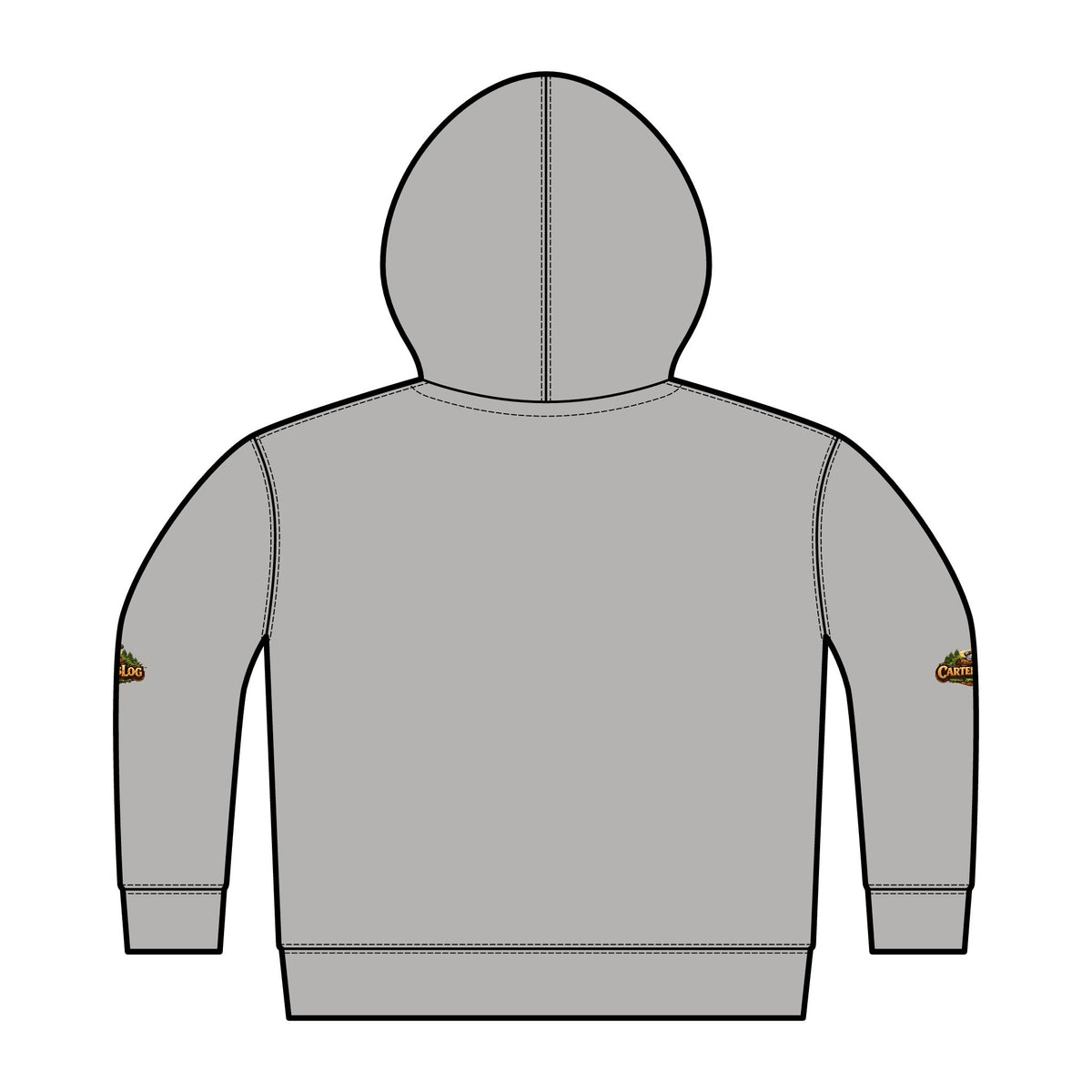 Toddler Zip Hoodie — Cozy Fleece Jacket with Camper Logo (Kids)