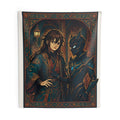 Mystical Fantasy Tapestries, Bohemian Room Decor, Home Aesthetic, Gift for Gamers, Cosplay Wall Art, Indoor Tapestry