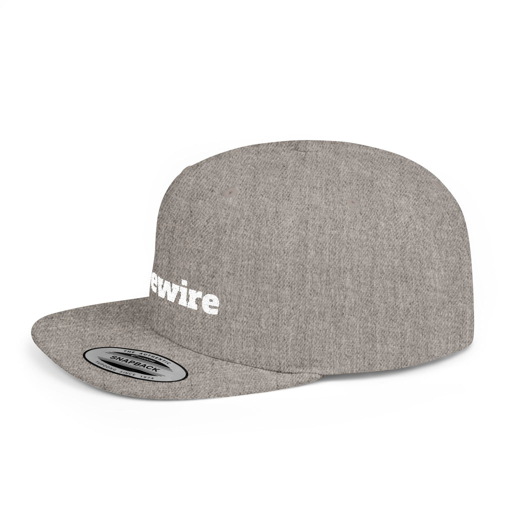 Livewire Flat Bill Snapback Hat | Stylish Casual Cap for Everyday Wear, Perfect for Festivals, Sports, and Street Style