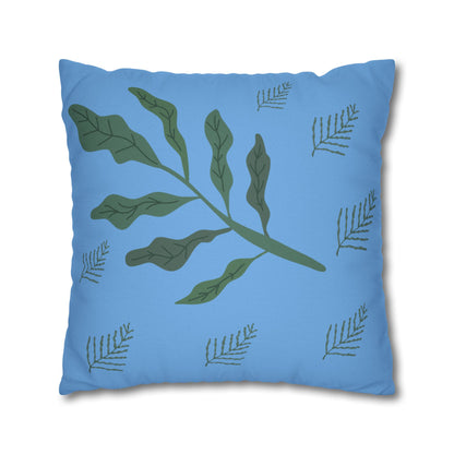 Vibrant Floral Square Pillowcase, Cozy Home Decor, Gift, Bedroom Accent, Spring Interior, Flower Cushion Cover
