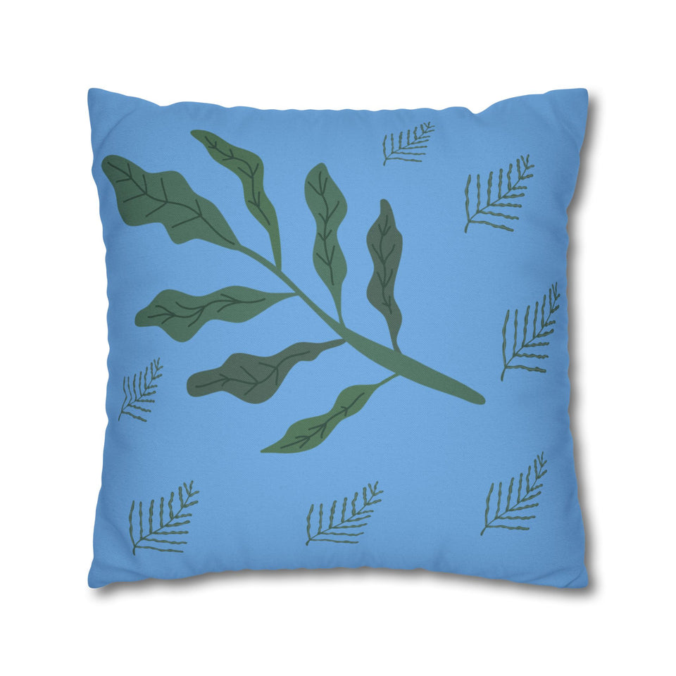 Vibrant Floral Square Pillowcase, Cozy Home Decor, Gift, Bedroom Accent, Spring Interior, Flower Cushion Cover
