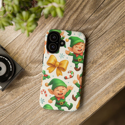 Lil Elf Tough Cases iPhone Cover, Trendy Protective Phone Shell, Stylish Hard Shell Case, Unique Smartphone Cover