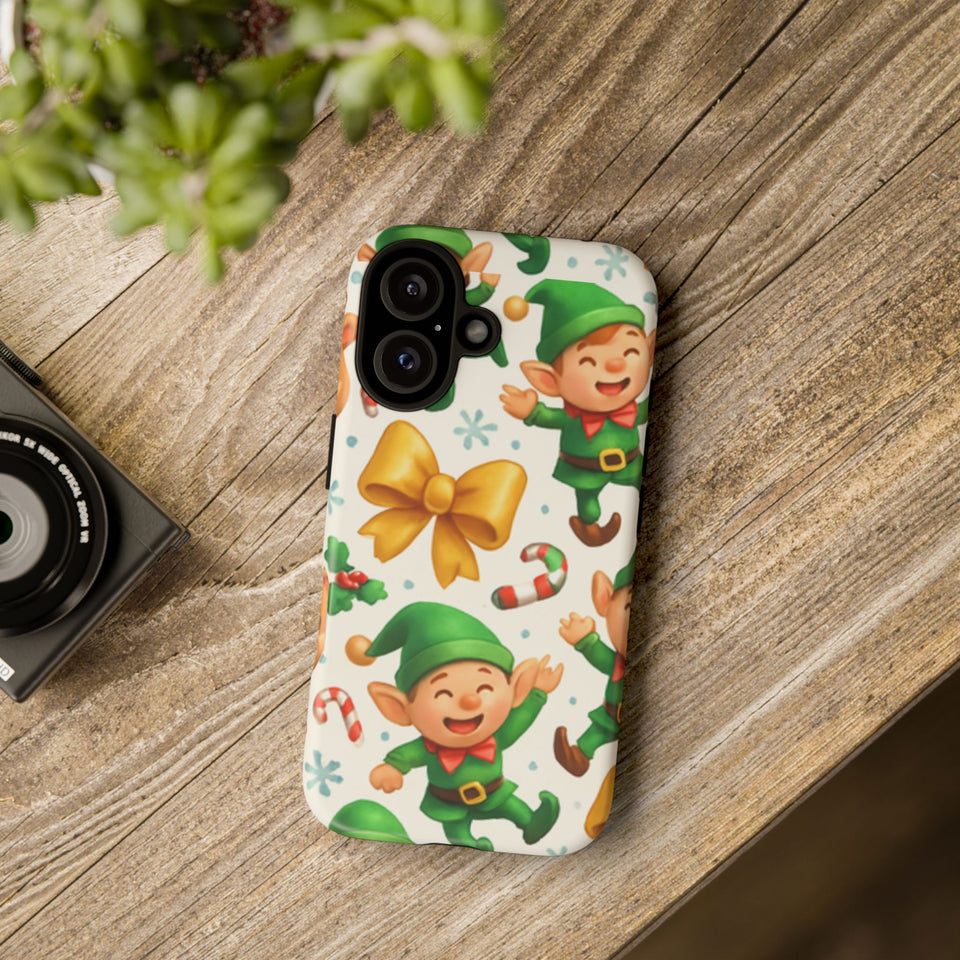 Lil Elf Tough Cases iPhone Cover, Trendy Protective Phone Shell, Stylish Hard Shell Case, Unique Smartphone Cover
