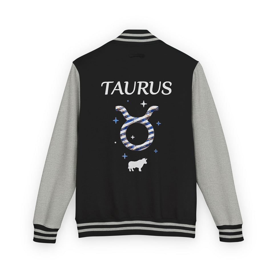 Zodiac Signs Logo Letterman Jacket personalized chest monogram | Astrology Jacket