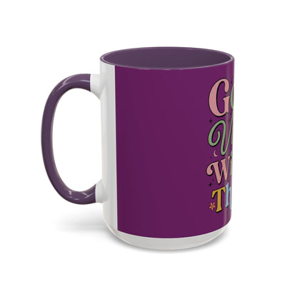 good vibes witchy things coffee mug