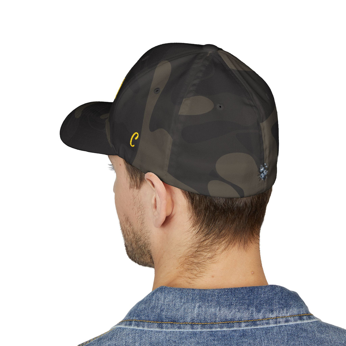 Embroidered Floral Baseball Cap — Serenity Calm Hat