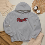 Respect Is Earned Hoodie — Retro Script Motivational Sweatshirt