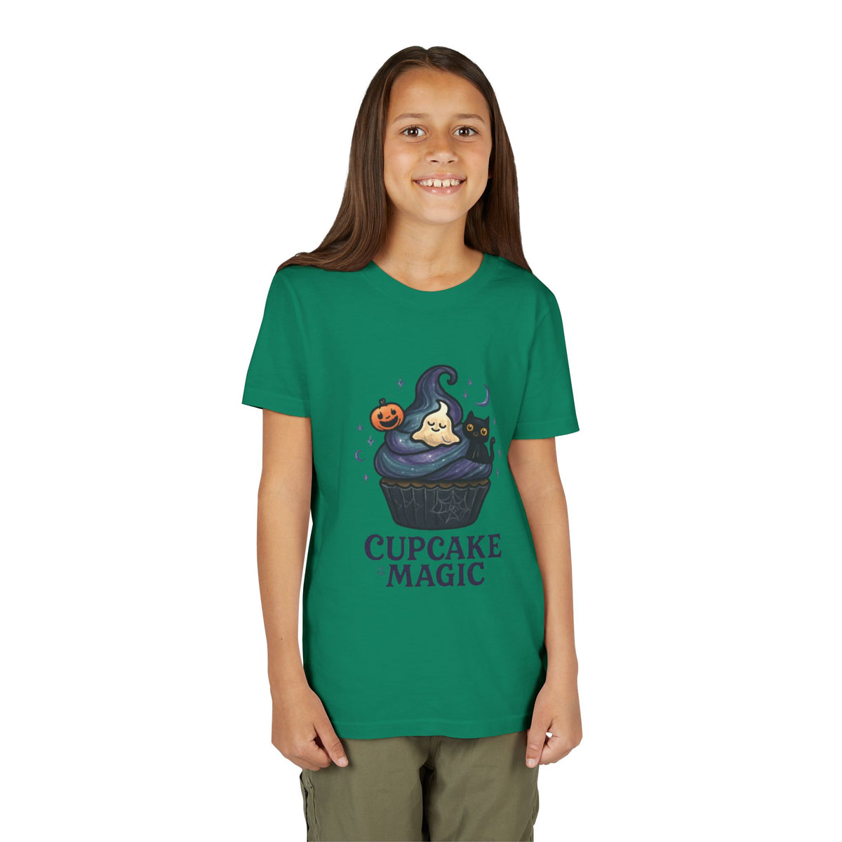 Cupcake Magic Youth Halloween T-Shirt