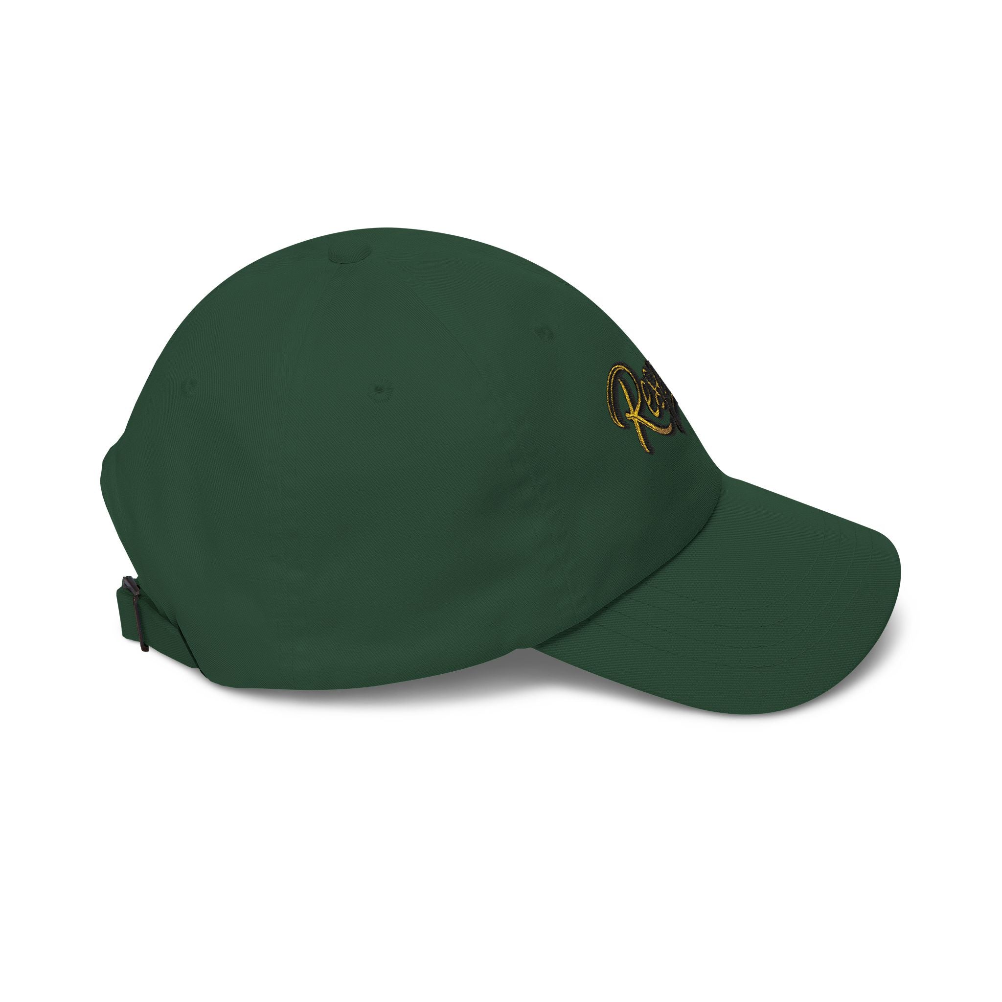 Respect Embroidered Dad Cap — Vintage Script Baseball Hat