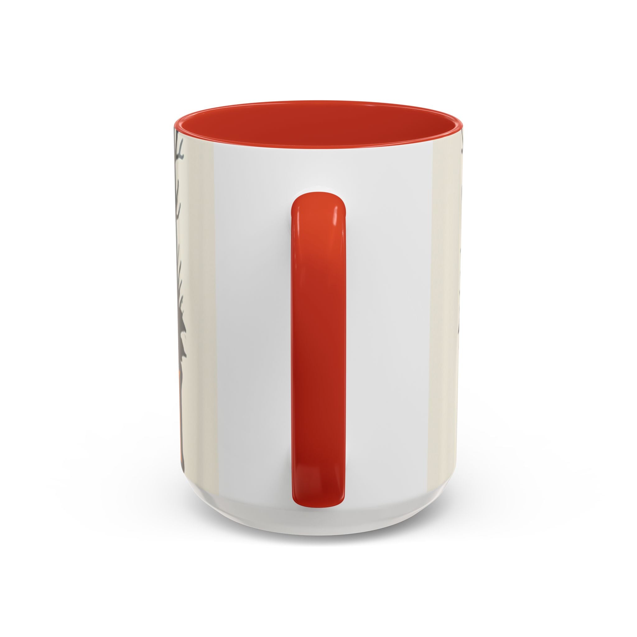 Spooky Cozy October Accent Coffee Mug — Autumn Vibe Ceramic (11/15 oz)