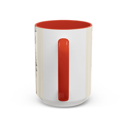 Spooky Cozy October Accent Coffee Mug — Autumn Vibe Ceramic (11/15 oz)