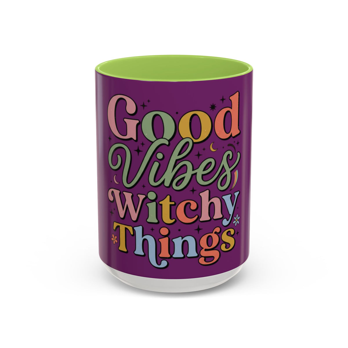 good vibes witchy things coffee mug