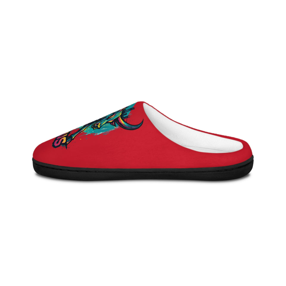 Taurus Bull Graphic Slippers — Men's Astrological Indoor Slide