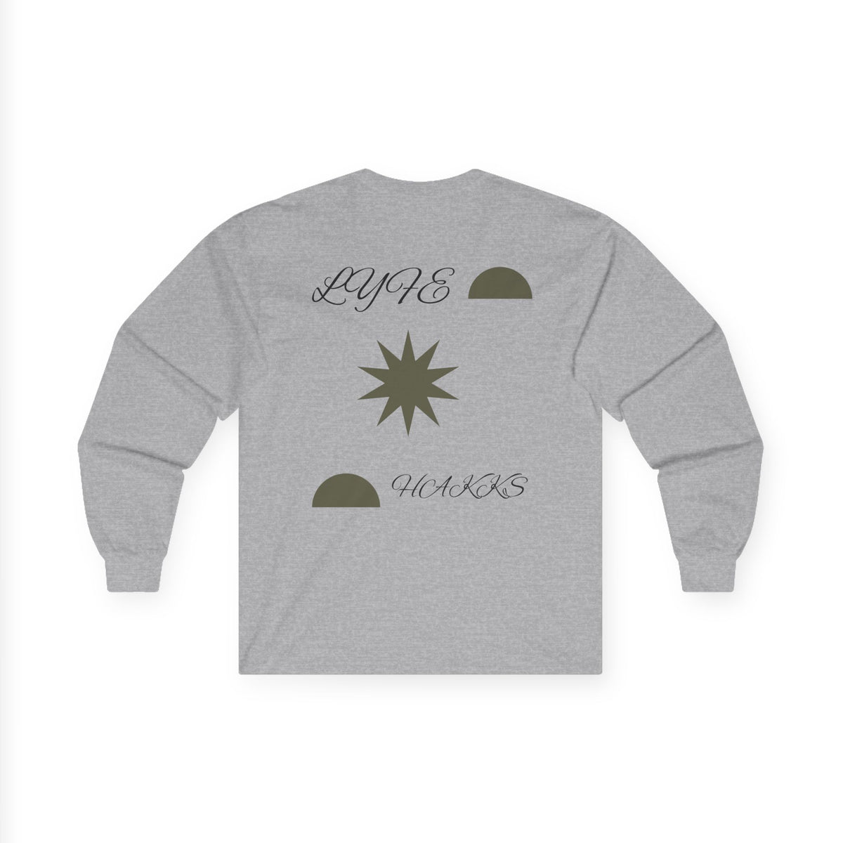 Customizable Long Sleeve Tee for Personalized Style, Gift for Friends, Unique Fashion, Casual Wear, Celebration Apparel, Statement T-Shirt