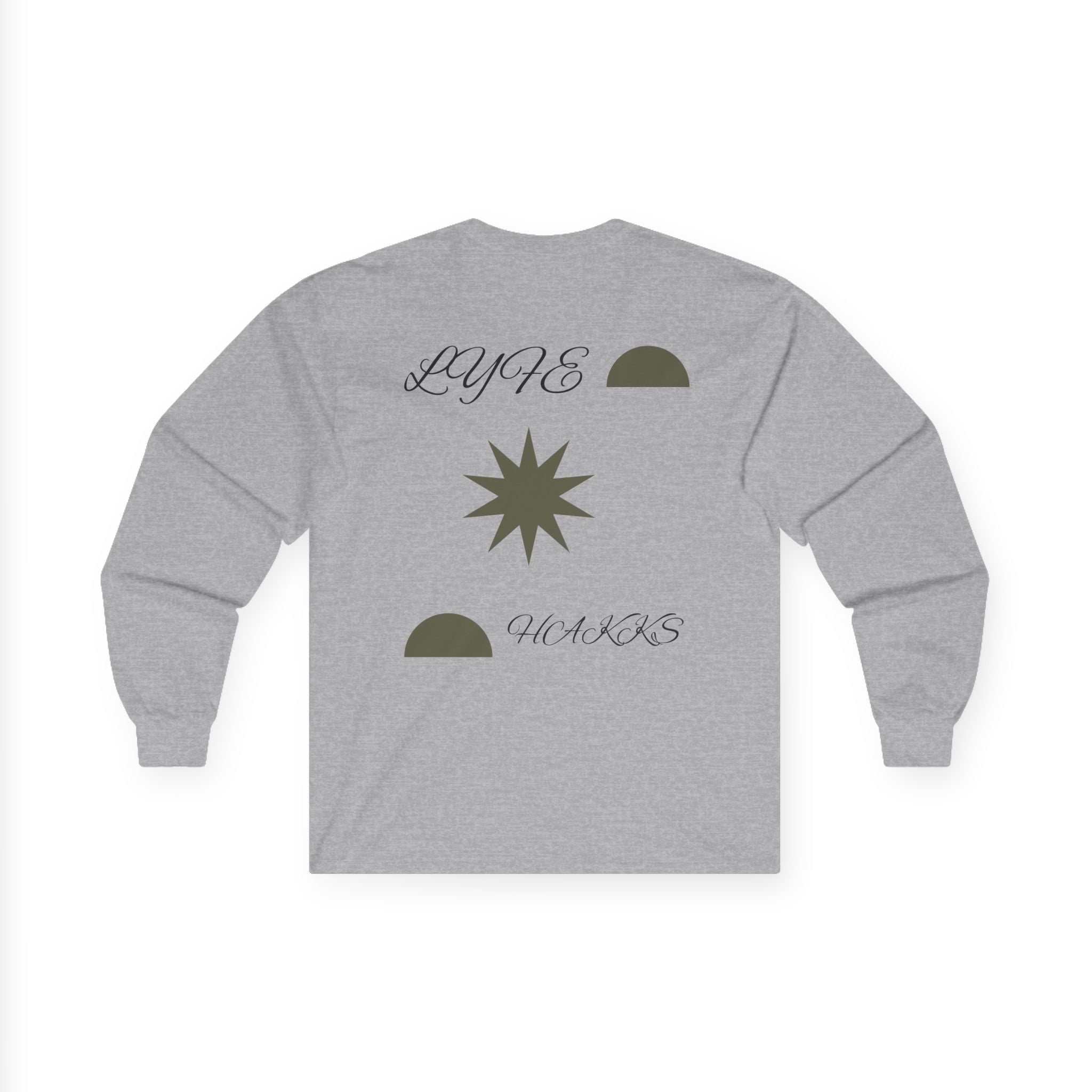 Customizable Long Sleeve Tee for Personalized Style, Gift for Friends, Unique Fashion, Casual Wear, Celebration Apparel, Statement T-Shirt