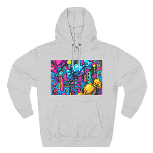 Colorful Candy City hoodie | Graphic Hoodie