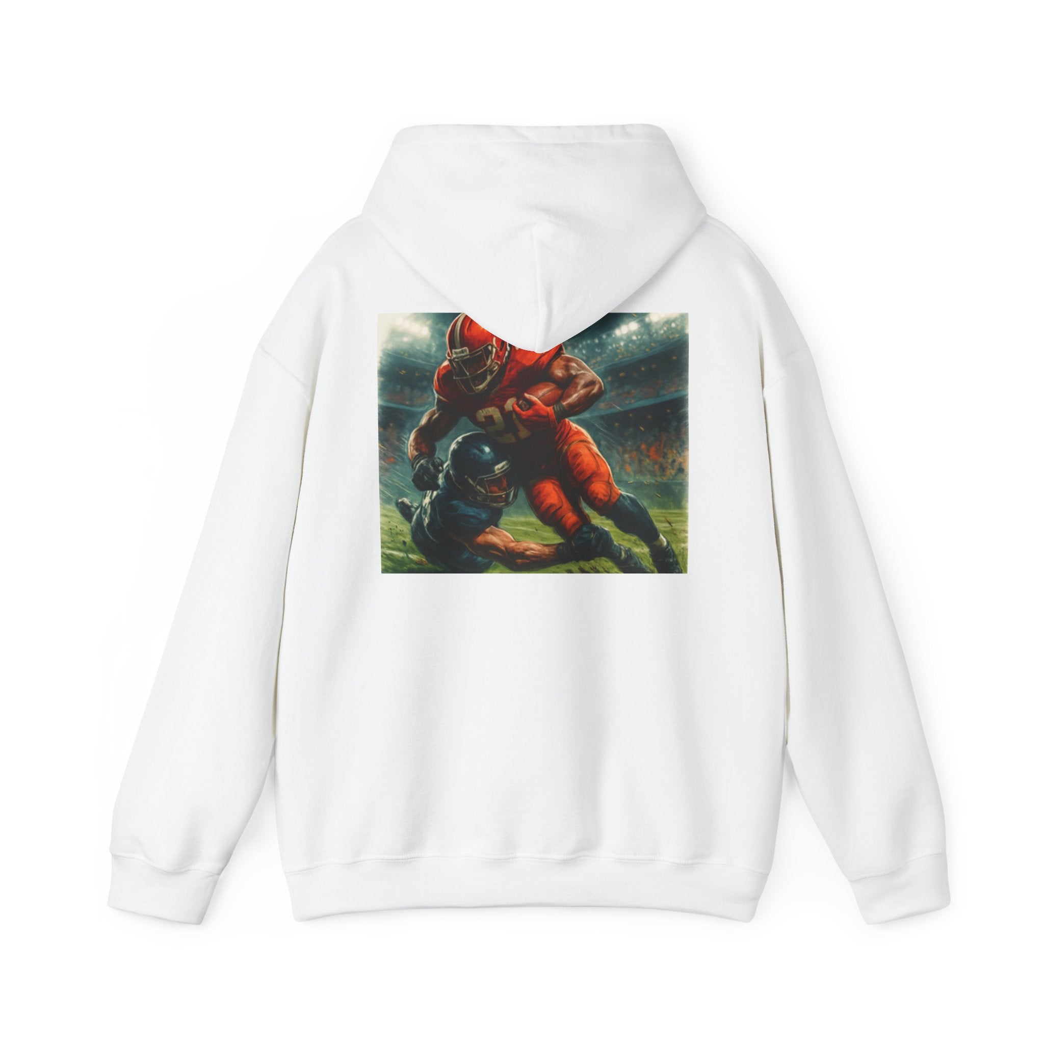Football Warrior Hoodie, Sports Sweatshirt, Game Day, Unisex Apparel, We Up Next, Athletic Gift