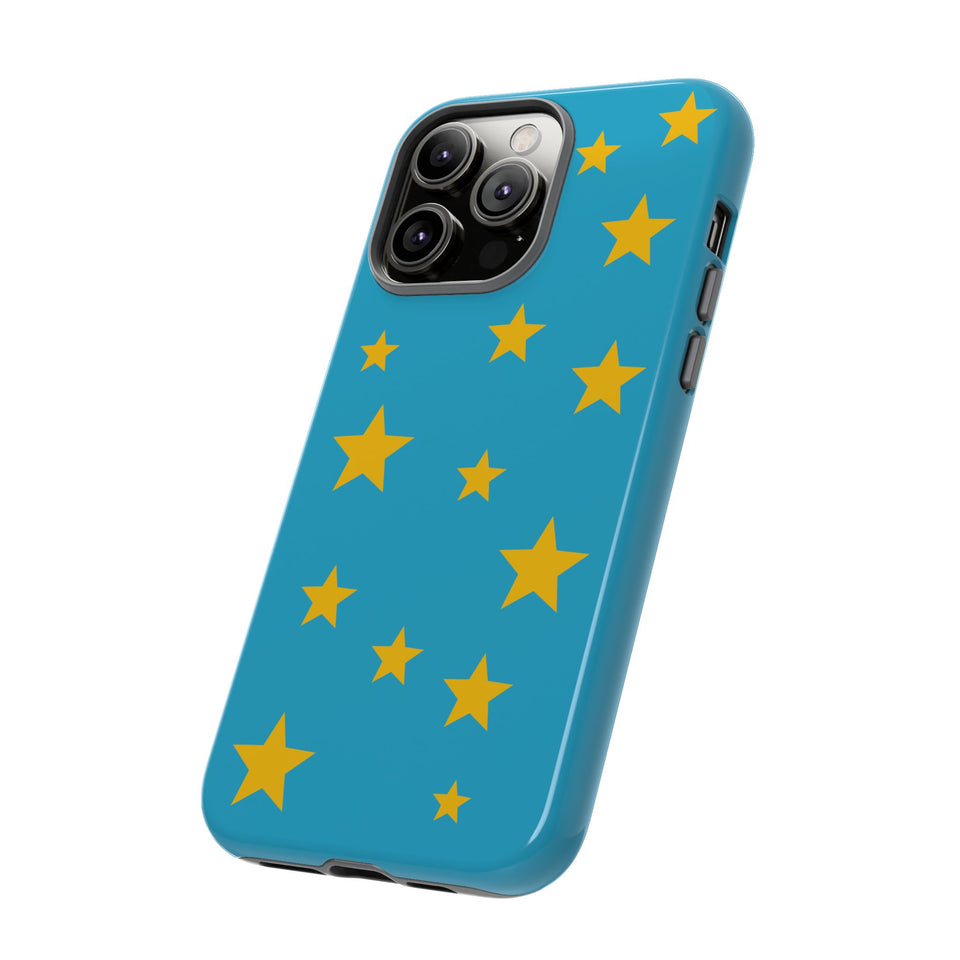 Midnight Sparkle Stars Phone Case | Protective Sparkling Phone Cover