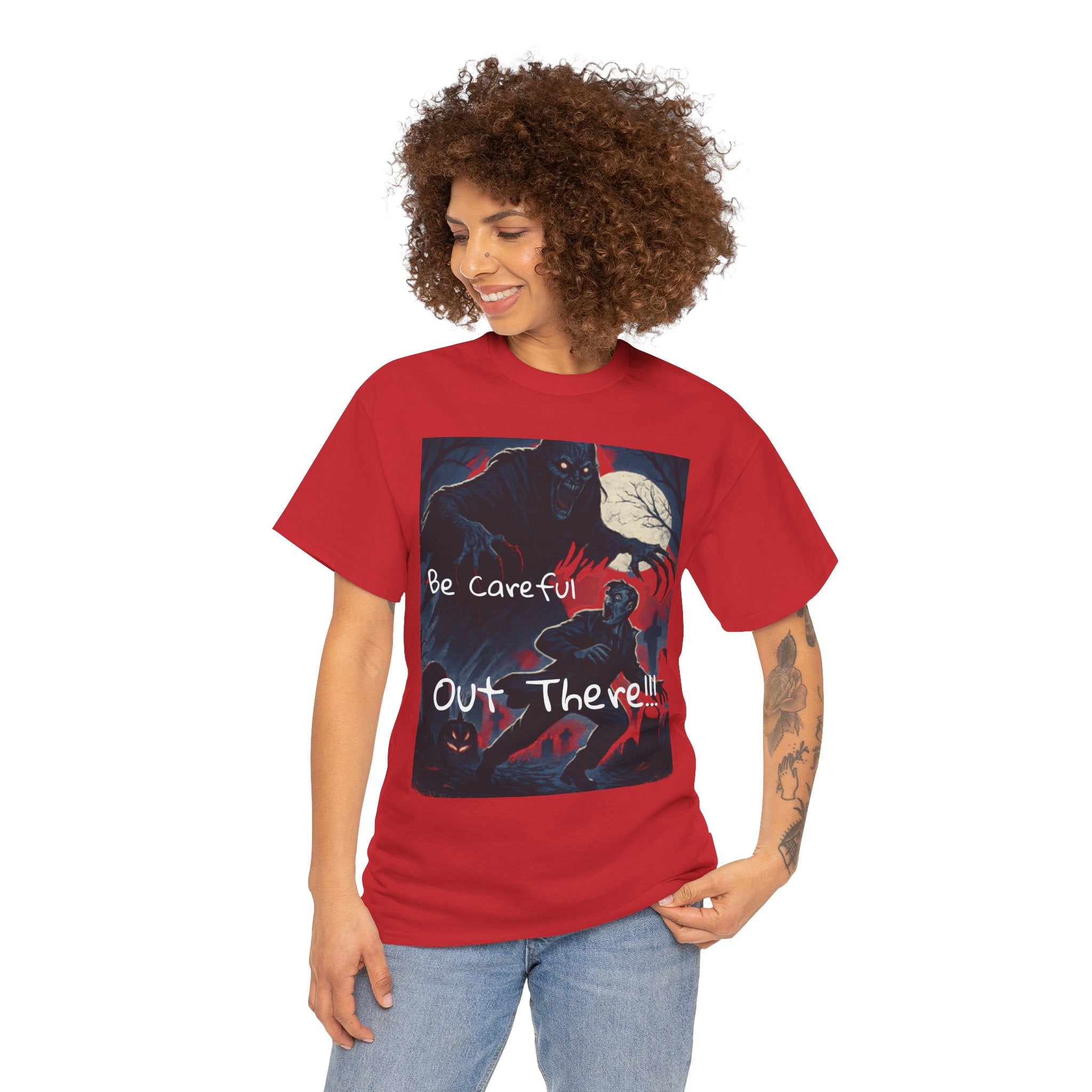 Haunted House Scary Costume Party Tee — Spooky T-Shirt