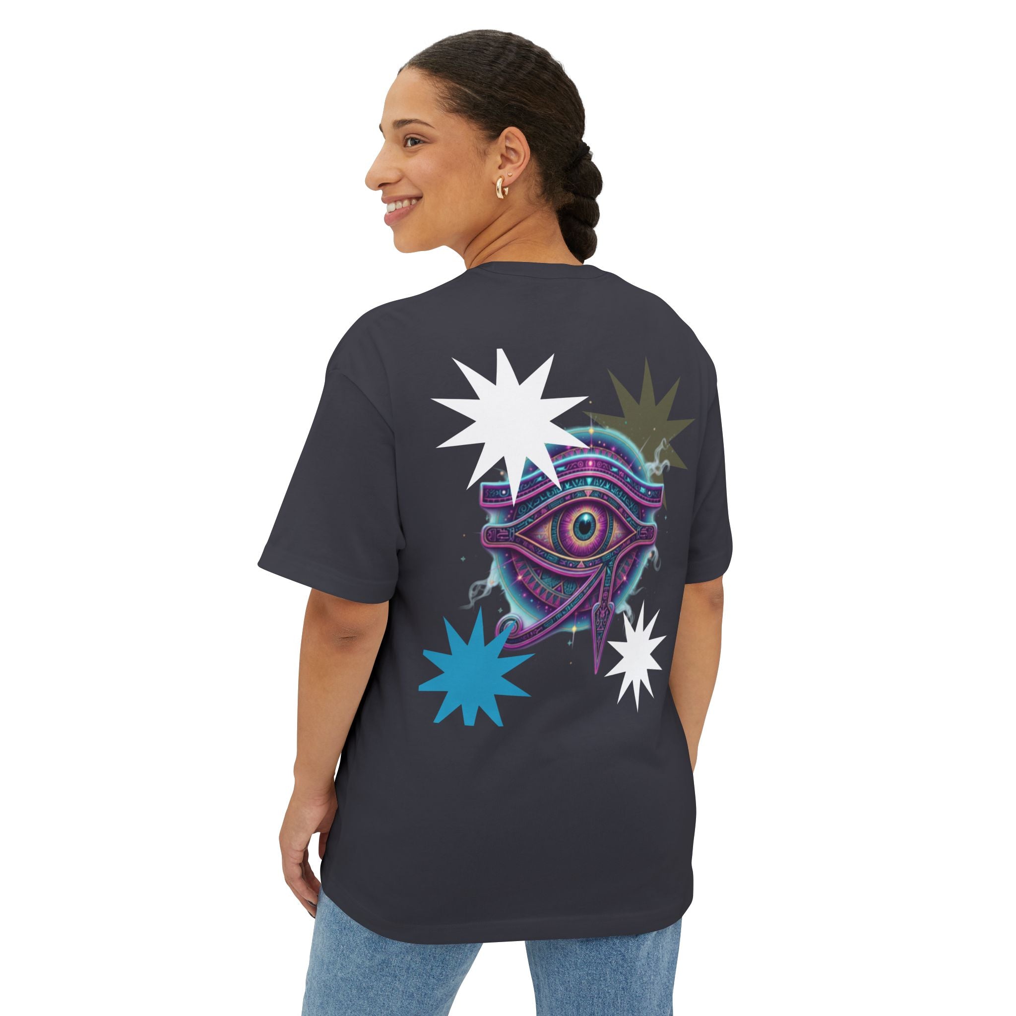 Casual Streetwear Graphic Oversized Boxy Tee