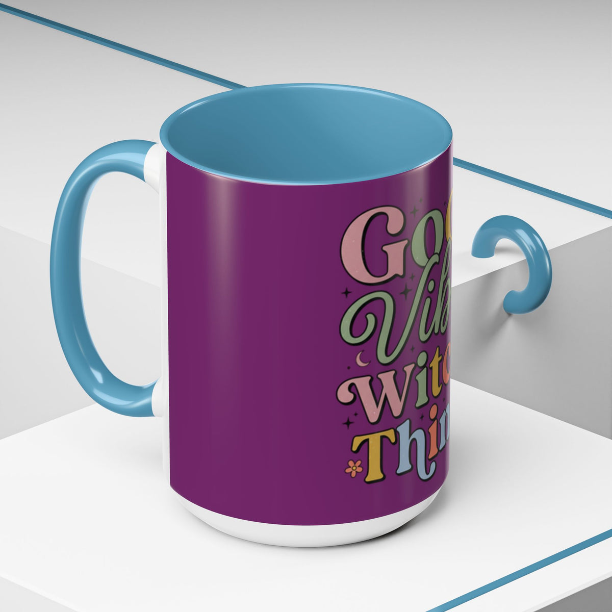 good vibes witchy things coffee mug