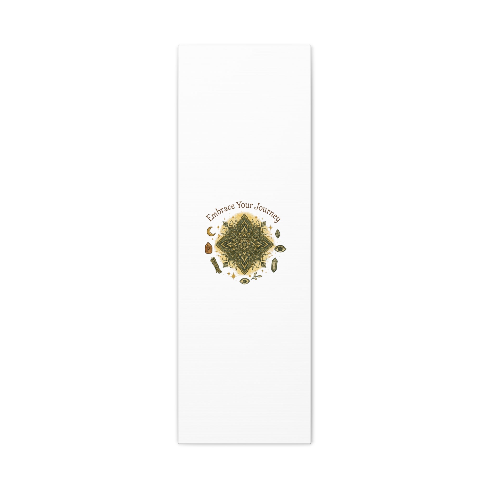 Embrace Your Journey Mandala Canvas | Matte Stretched Wall Art