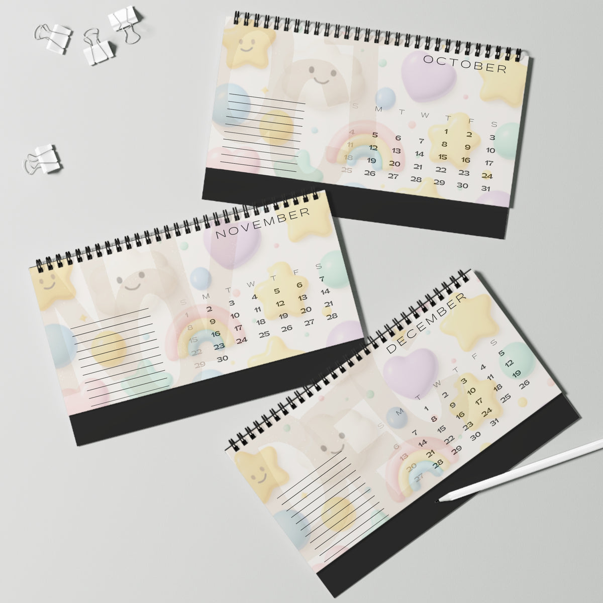 Desktop Calendar — Mommy&