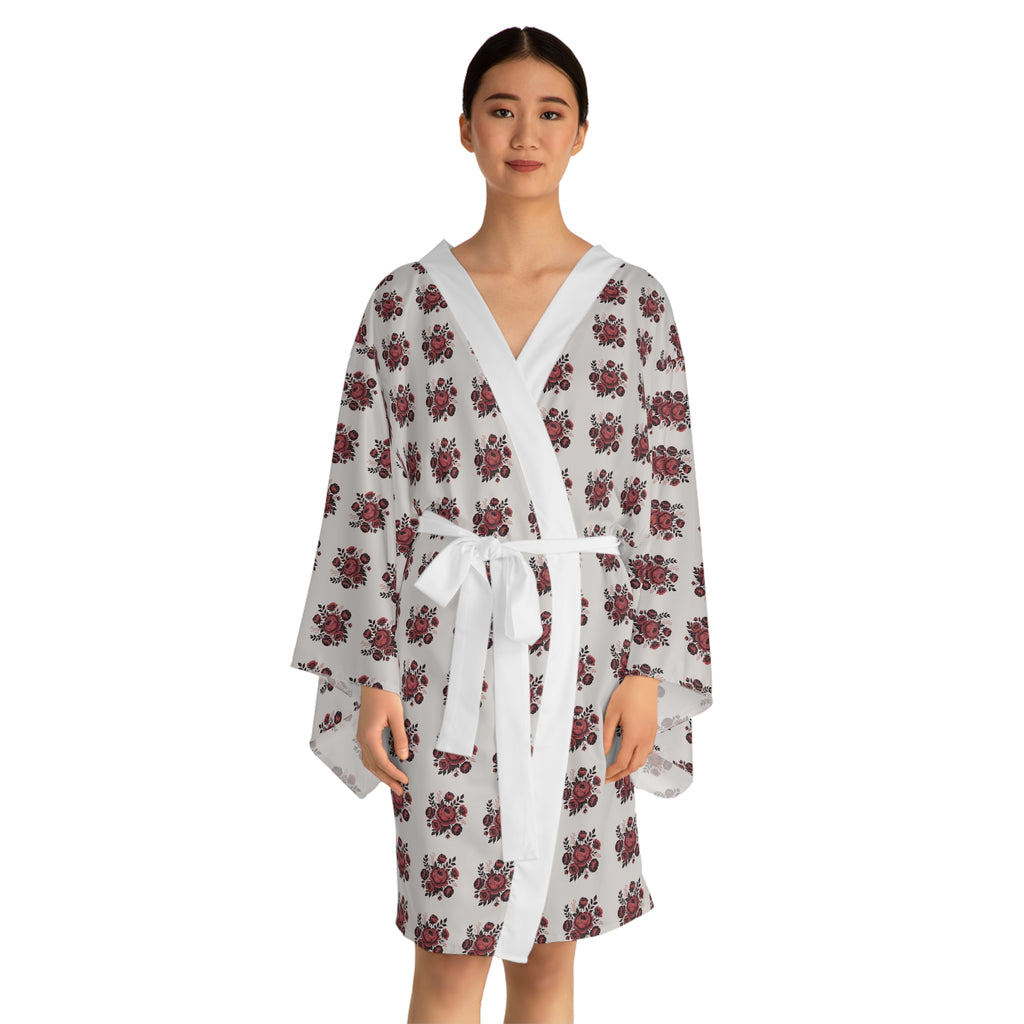 Kimono Bath Robe Long Sleeve Kimono Robe | Kimono Robe