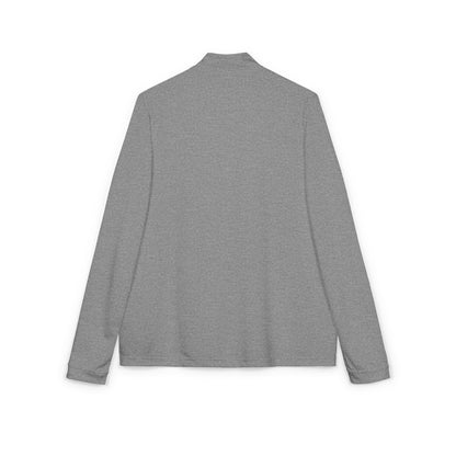 Embroidered Earth Patch Quarter-Zip Pullover