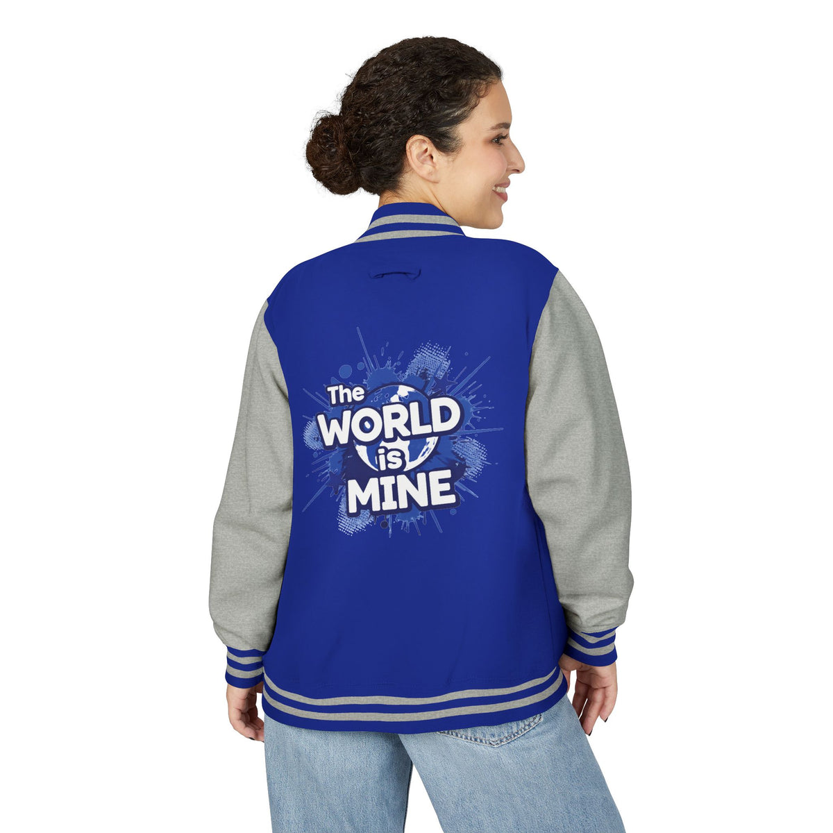 The World Is Mine Letterman Jacket